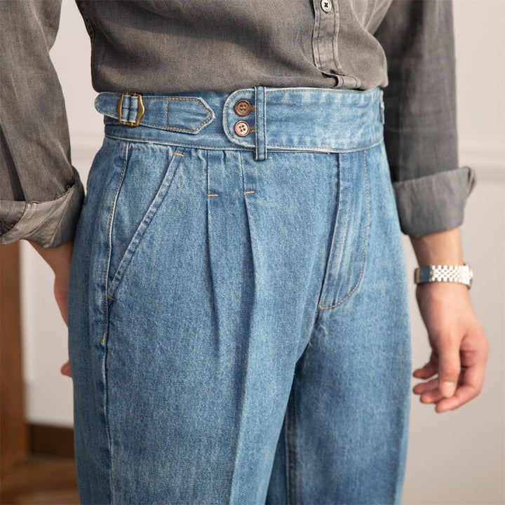 MV™ - High-Waisted Straight Jeans