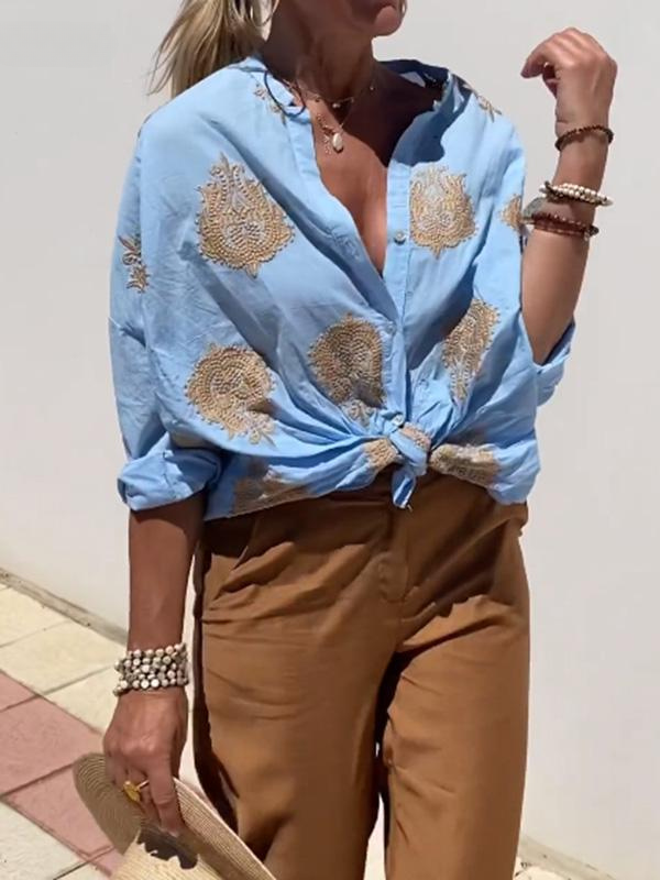 GRETA™ Blouse – Elevate Your Summer Style Effortlessly